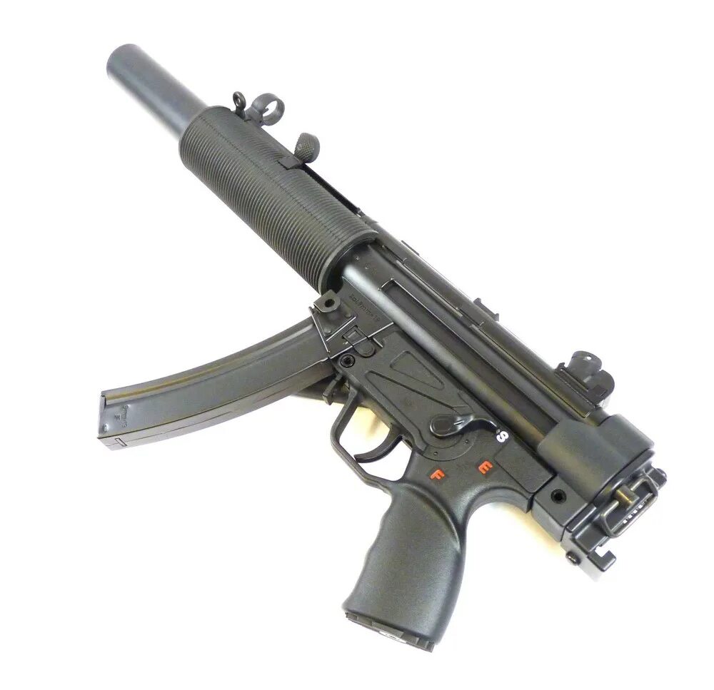 Автомат mp5 sd5. HK mp5 sd5.