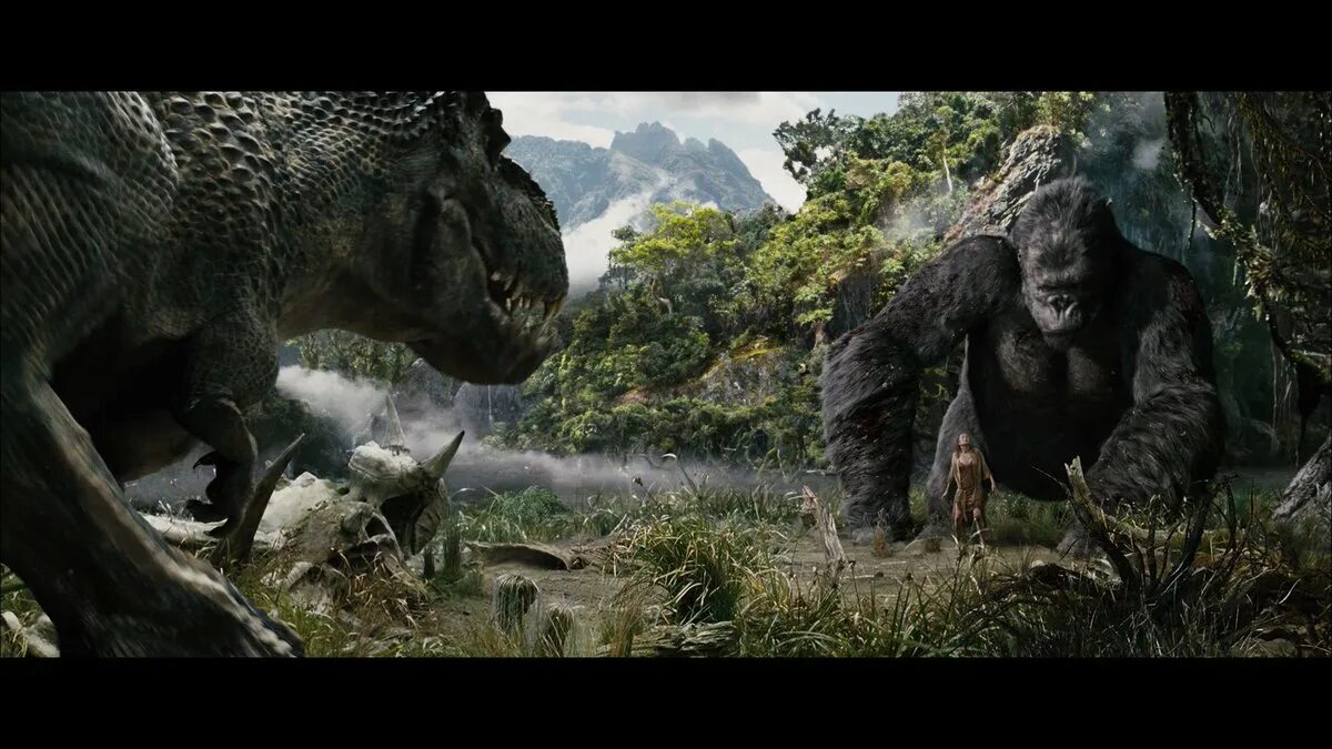 Конг против динозавров. Кинг-Конг 2005 Черепозавр. Кинг Конг 2005 динозавры. Кинг Конг 2005 Вастатозавр рекс.