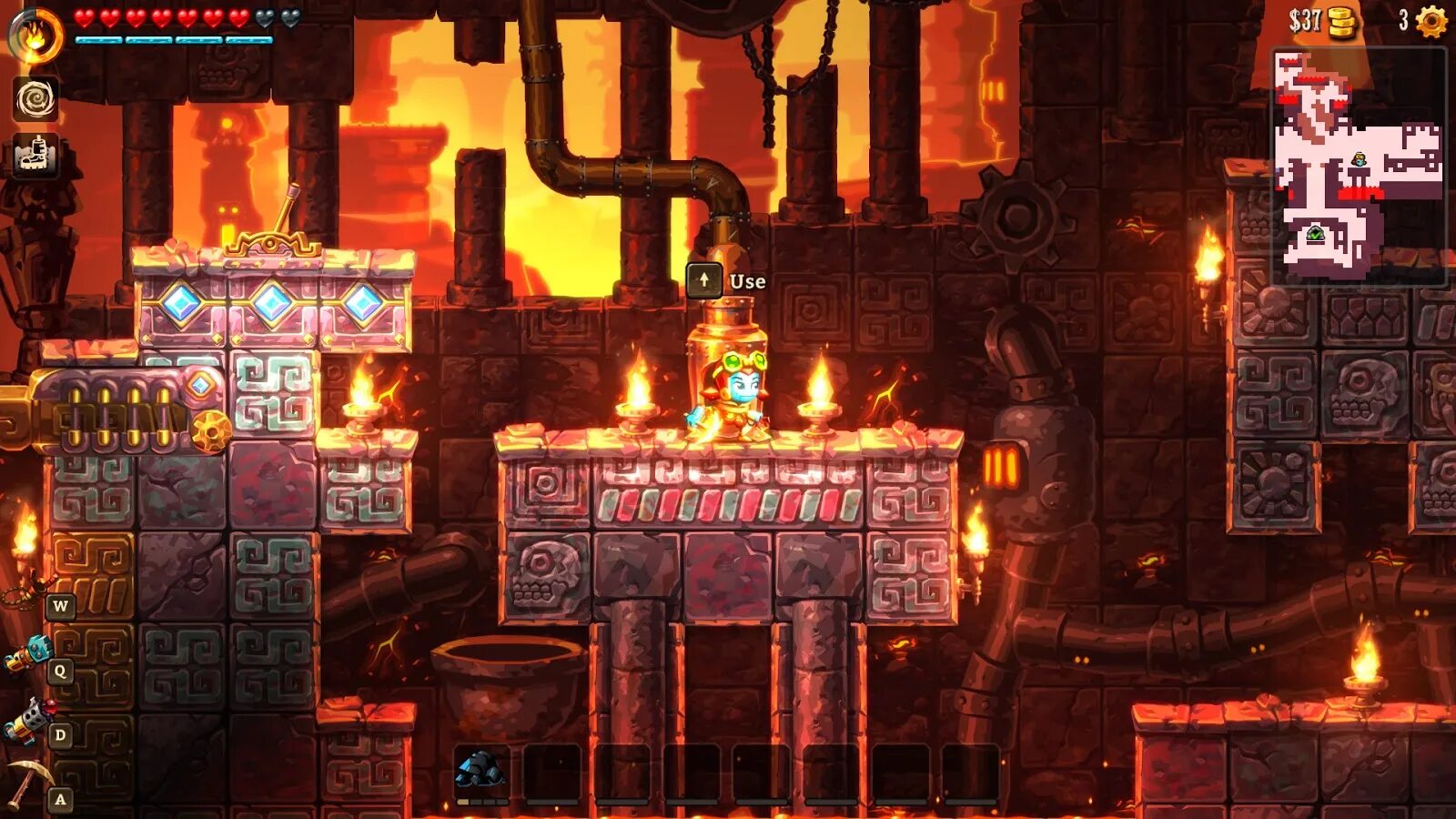 Steamworld dig 2. STEAMWORLD dig 2 сокровищница Рональда черепа. Стим ворлд Диг 2. STEAMWORLD dig 2 по сети.