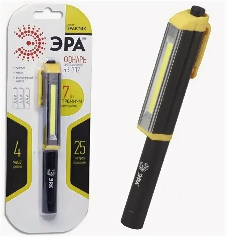 ручной фонарь эра практик rb-702. светодиодный фонарь подсветка эра пушлайт sb-702 самоклейка 2 режима. фонарь era "практик" [5вт cob, 3xaa, крючок, магнит, бл] (8/32/512). фонарь эра практик rb-702. фонарь эра 702.
