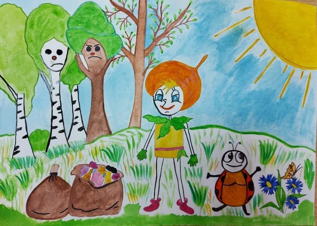 Экологический рисунок. Рисунки детей с эколятами защитниками природы. Эколята друзья и защитники природы рисунки. Рисунок на тему Эколята защитники природы.