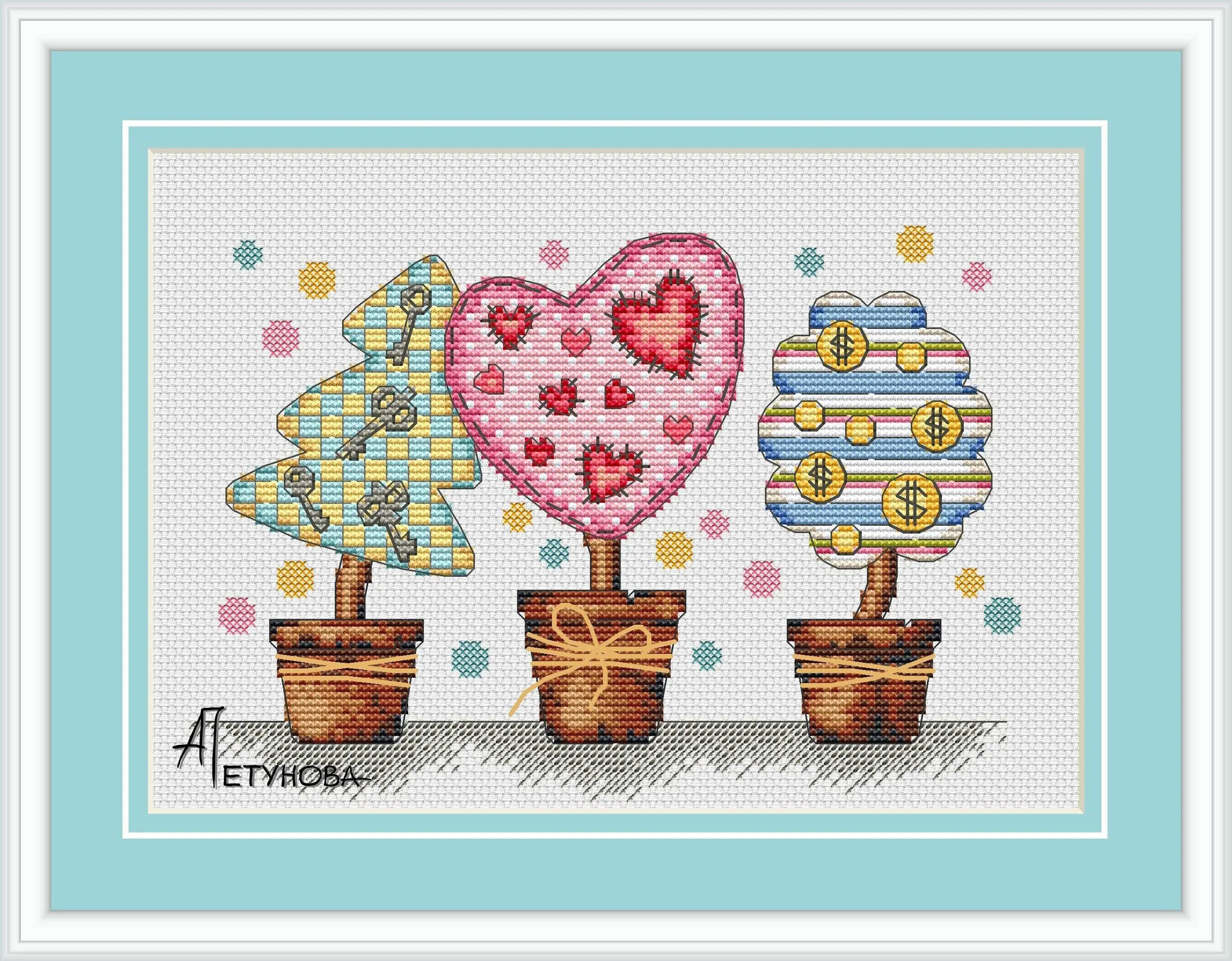 риолис денежное дерево схема. вышивка крестом ангел. схема счастья вышивка. вышивка крестом дерево счастья схема. схемы вышивки оберегов.