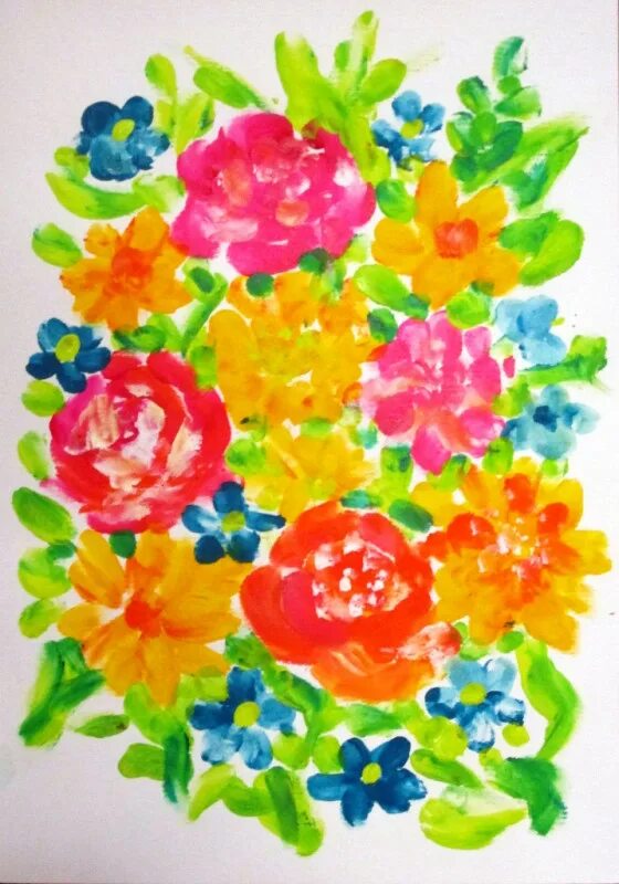 Рисование пальчиками цветы. Цветы красками. Рисование красками цветы. Рисование пальцами цветы. Цветы красками для детей.