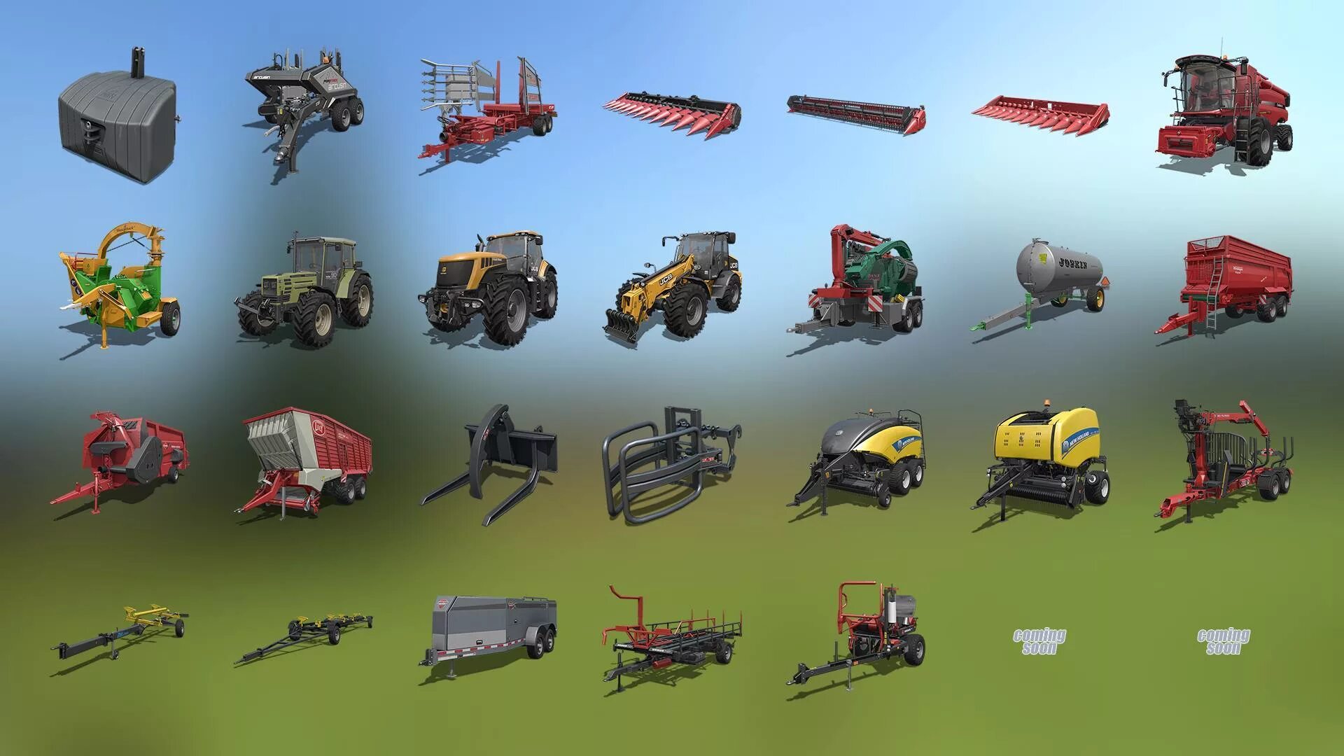 Вся техника в Farming Simulator 2019. Симулятор ферма fs20. Farming Simulator 17 и 19. Farming Simulator 22 техника. Farming simulator новый игры