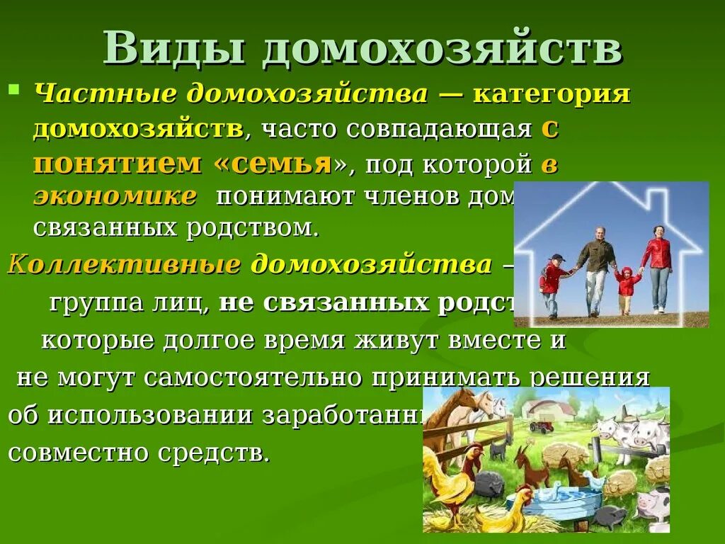 Влияние домохозяйств на экономику. Виды домохозяйств. Примеры домашних хозяйств. Домохозяйство в экономике. Домашнее хозяйство в экономике.