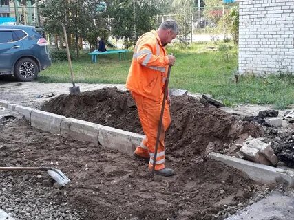 Благоустройство земляных работ