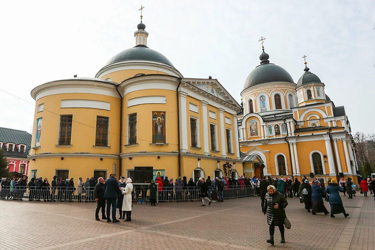 Монастырь матрона метро