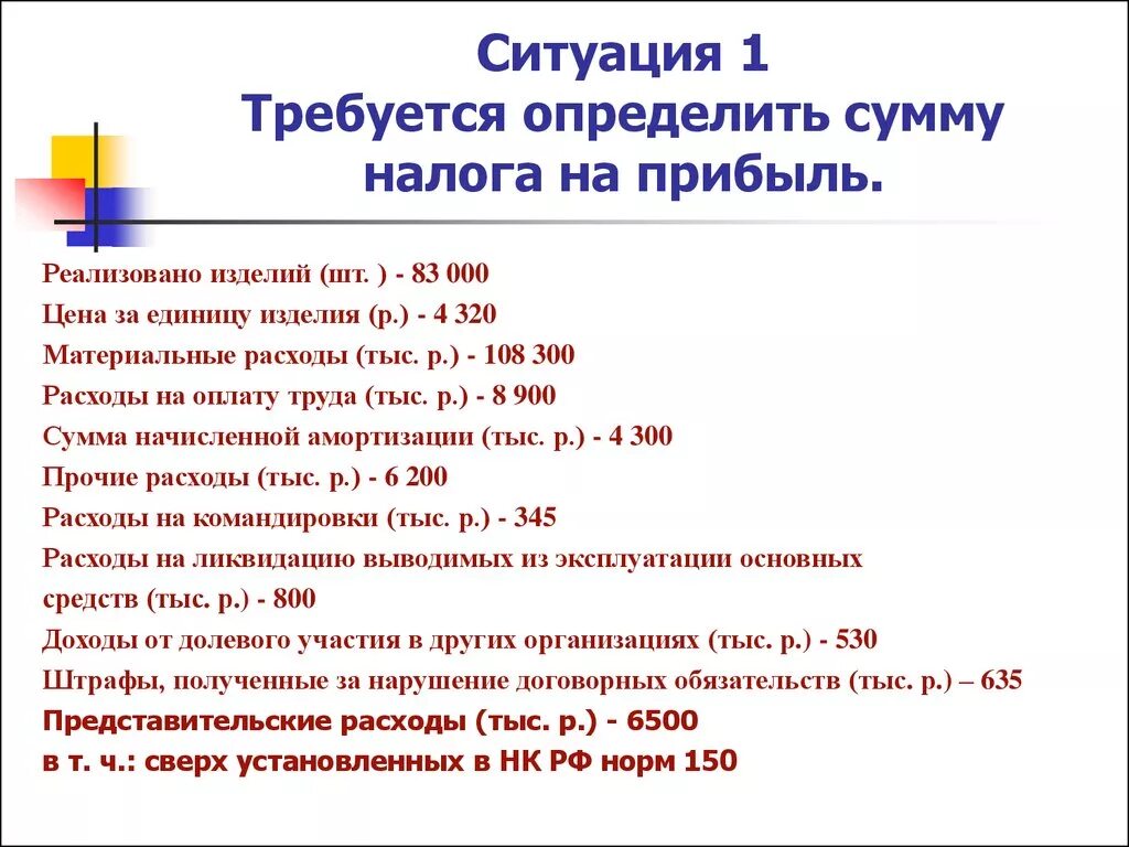 Как решается задачи по налогу на прибыль. Как рассчитать НДС И налог на прибыль. Налог на прибыль организации задача. Задачи по налогу на прибыль организации с решением. Определить сумму налога на прибыль организаций