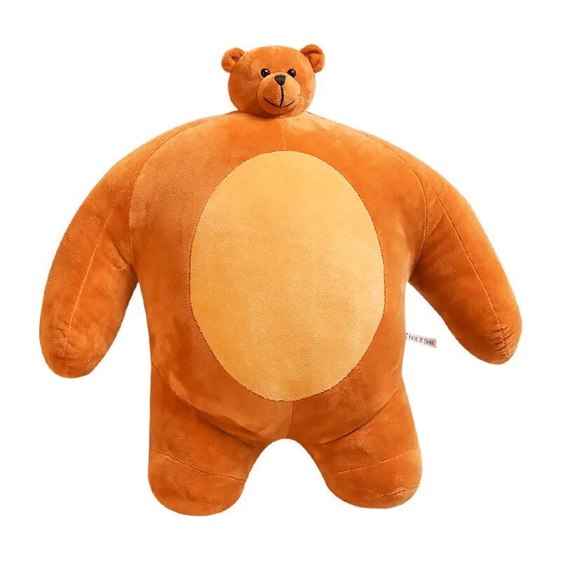 Купить головы игрушек. Медведь игрушка. Мягкая игрушка медведь с маленькой головой. Медведь мягкая игрушка с большим телом. Круглая плюшевая игрушка.