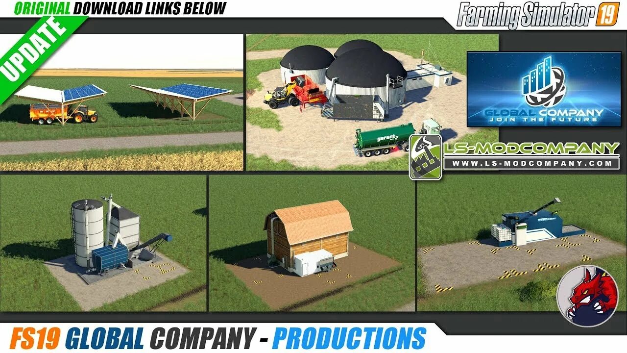 Global company. Farming simulator 19 глобал компании. global company для farming simulator 19. fs 19 global company производства. объекты глобал компани фс 19.