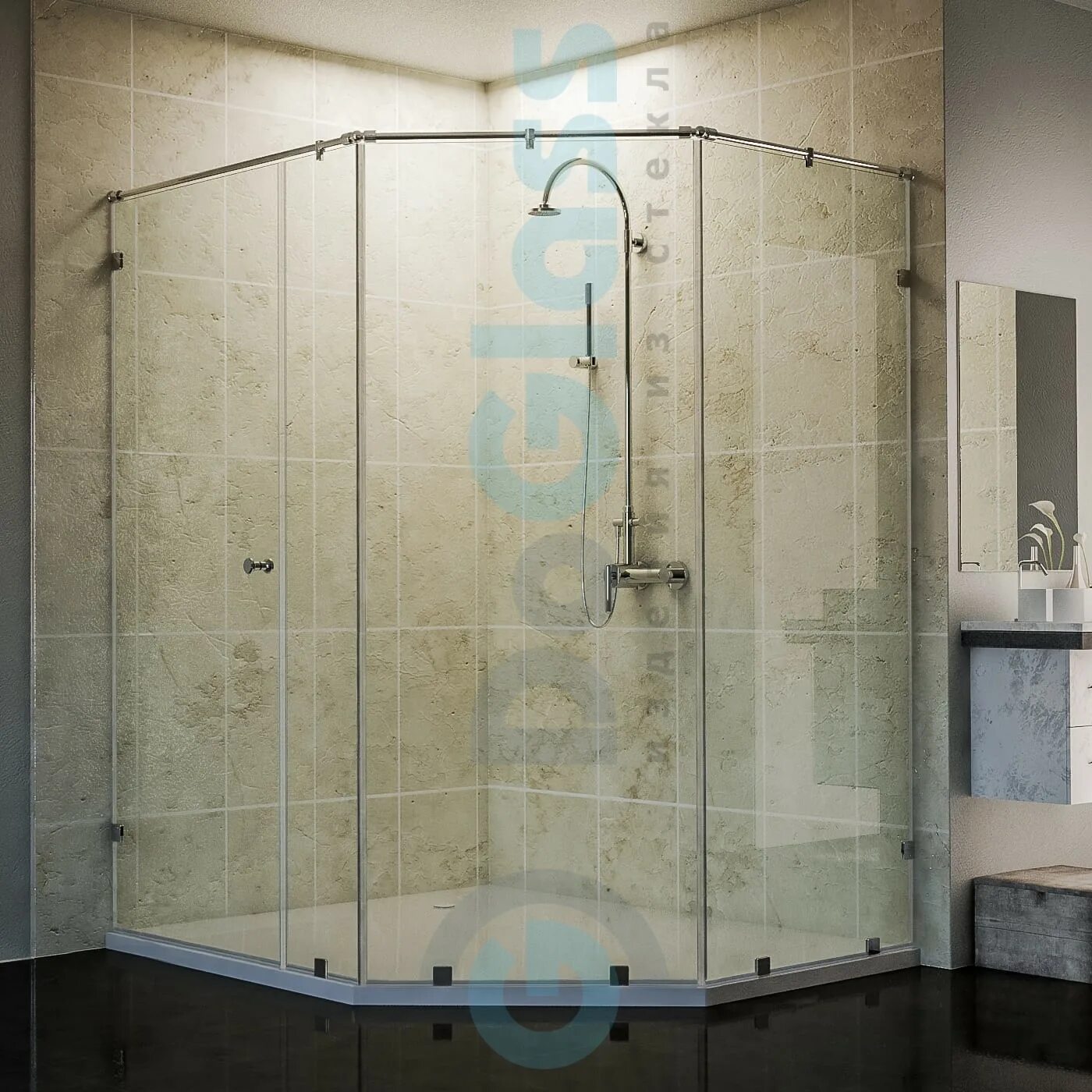 Душевая кабина Shower Glass комплект. Кабина трапеция душевая 120х85. Кабина душевая еко-166. Bas ограждение душевое трапецевидное pandora 900. Изготовление душевой из стекла