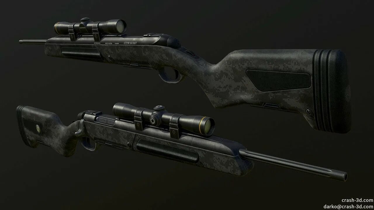 Steyr scout. Винтовка steyr scout. steyr scout кастом. штайер скаут винтовка варфейс.