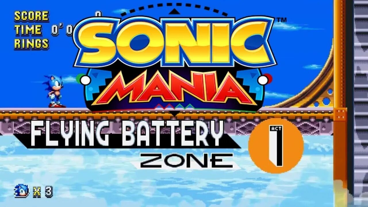 Flying battery. Соник Мания летающая батарея. Летающая батарея Эггмана. Flying Battery Zone Zone Sonic Mania. Sonic Mania Flying Battery фон.