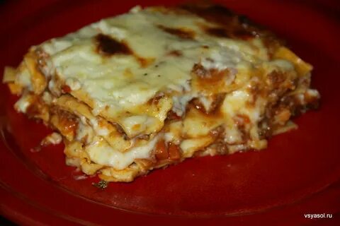 Рецепт самой вкусной лазаньи