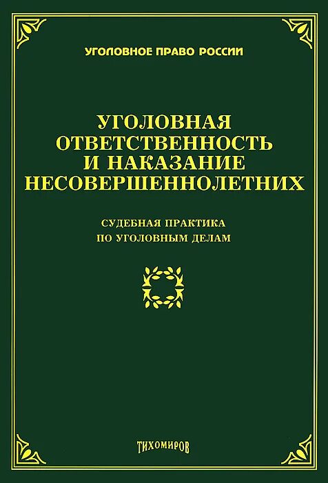 Наказание несовершеннолетних судебная практика