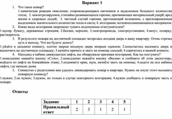 Итоговый тест обж 8 класс с ответами. Тест по ОБЖ 8 класс пожар. Тест по ОБЖ 8 класс пожарная безопасность. Тест по ОБЖ 8 класс. Контрольная работа ОБЖ 8 класс пожары.