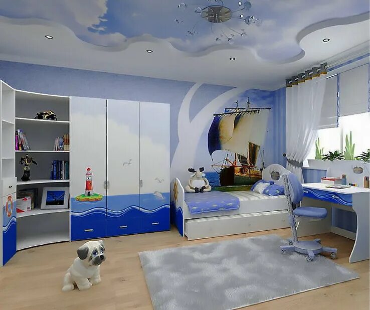 Итальянская детская спальня One Ponti 508 фабрики SP - Ital-Collection