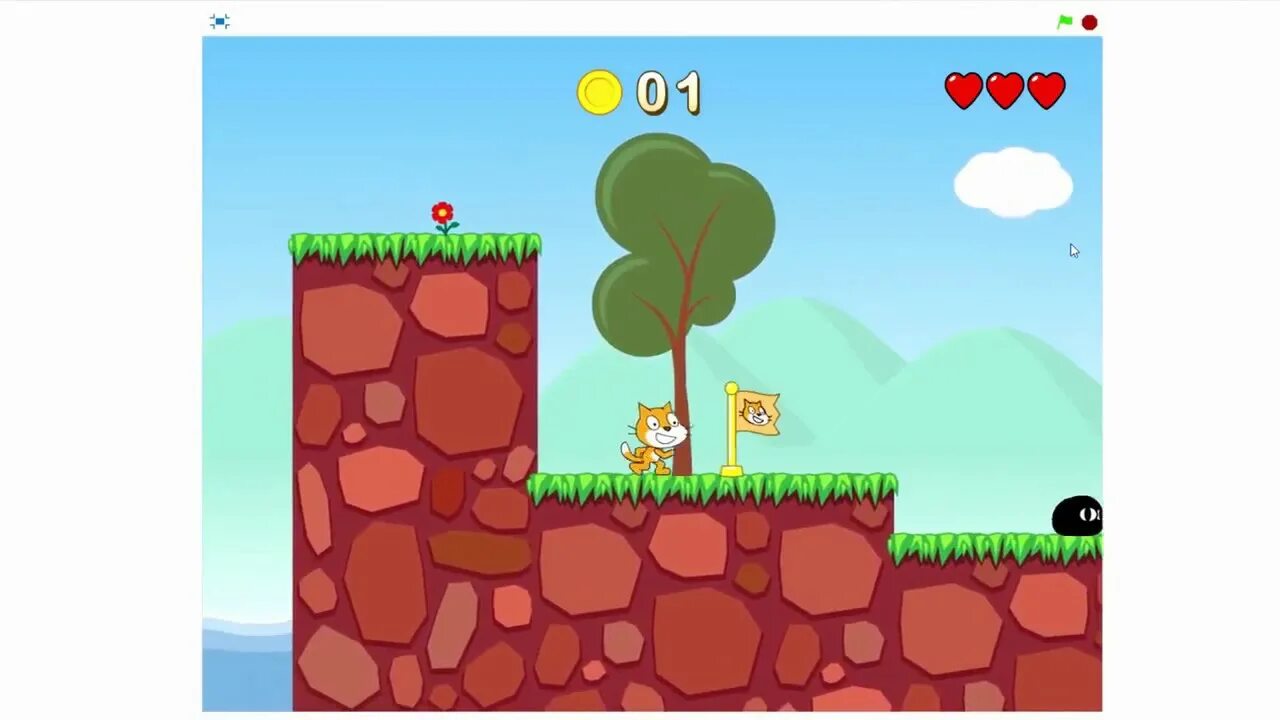 Super mario scratch