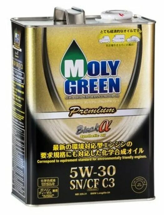 Моли грин 5w30 купить. Масло Moly Green 5w30. Moly Green 5w30 Premium. Моторное масло моли Грин 5w30 Блэк. Moly Green Premium Black SN/CF c3 5w-30.