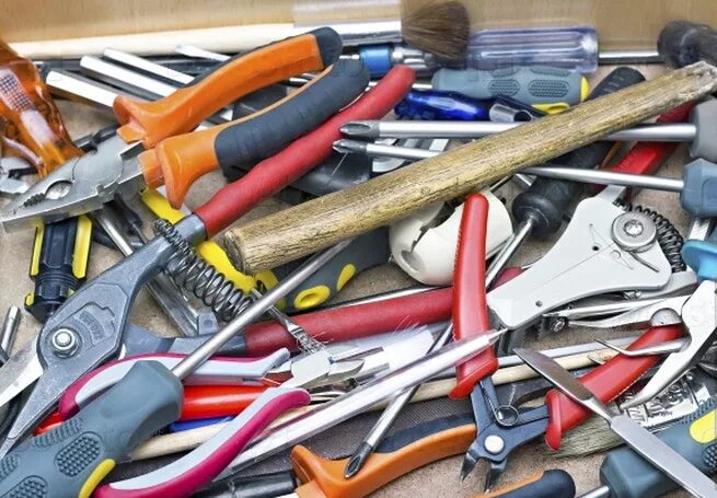 A very well organised tool collection Werkzeug, Sammlung, Organisieren