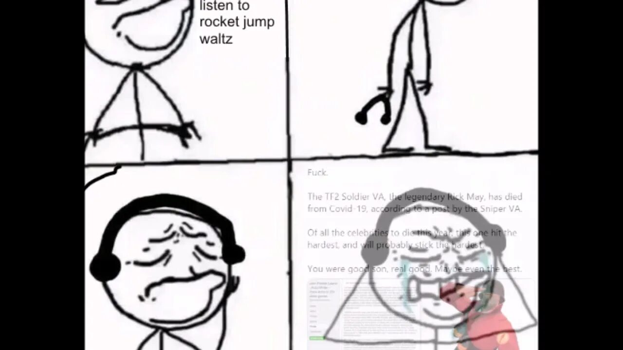 I will not let the. Rocket jump waltz. hmm today i will. hmm today i will meme. hmm today i will listen to.
