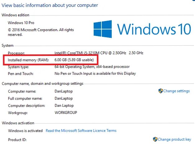 Memory fail