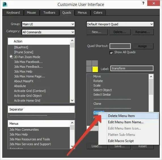 Custom user interface