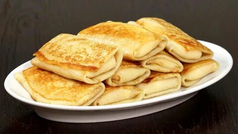 Кухня наизнанку блины на кипятке и молоке