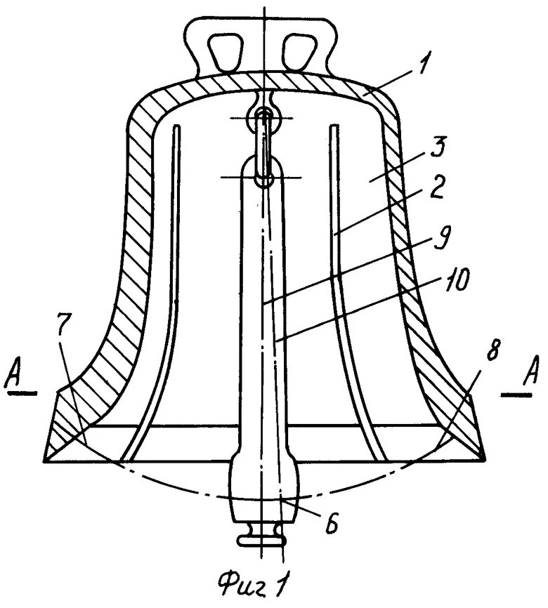 Конструкция колокола церковного. Конструкция колокольчика. Схема колокола. Колокол чертеж.