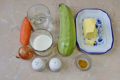 Кабачки со сливками