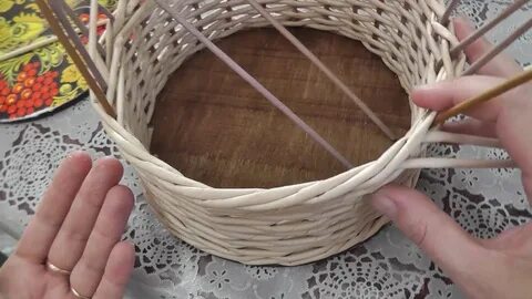 Загибка из газетных трубочек
