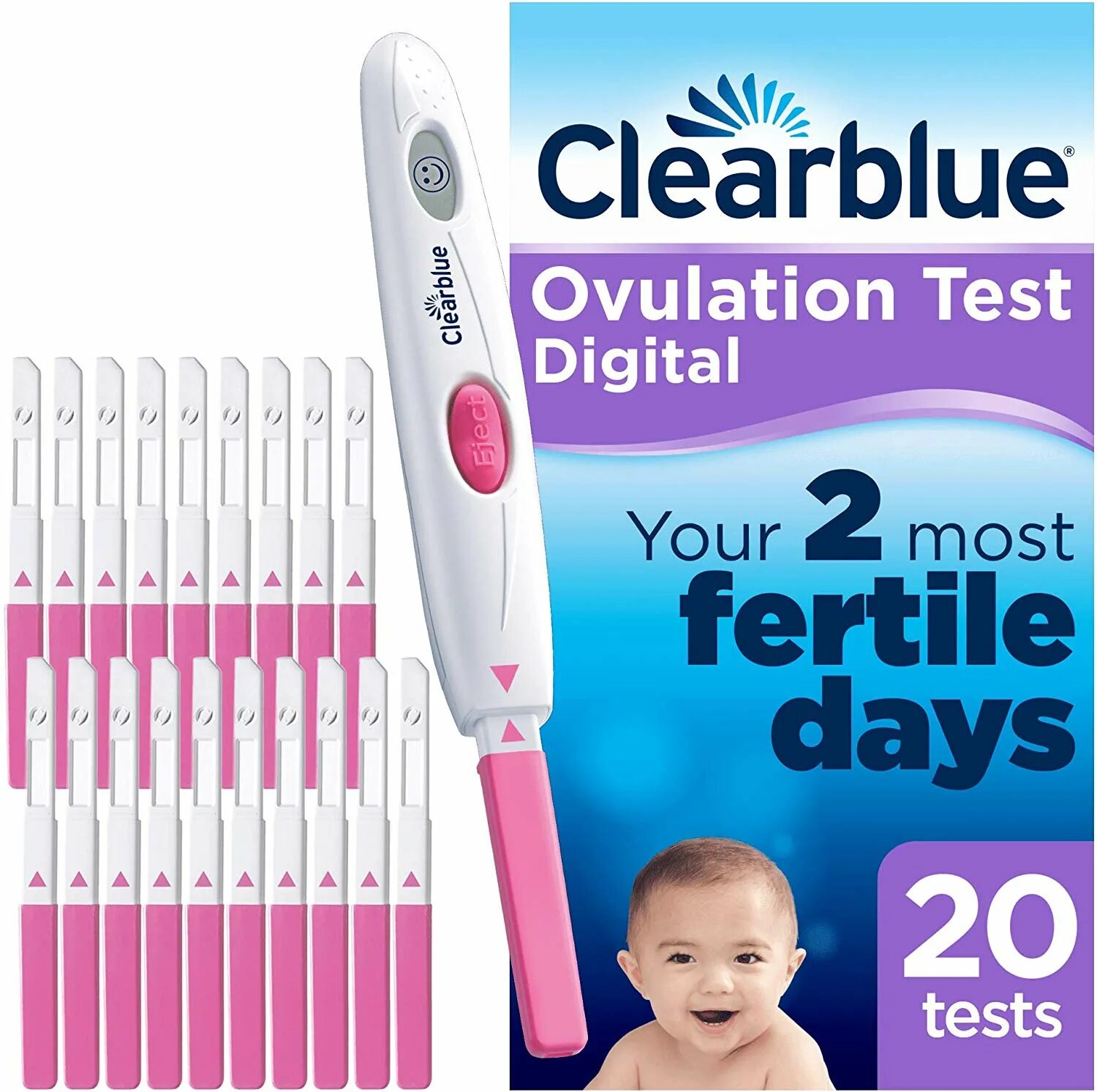 Clearblue овуляция купить. Тест на овуляцию Clearblue. Clearblue, easy Ovulation Kit, 10 тестов на овуляцию. Цифровой тест на овуляцию Clearblue Digital. Clearblue Ovulation Test.