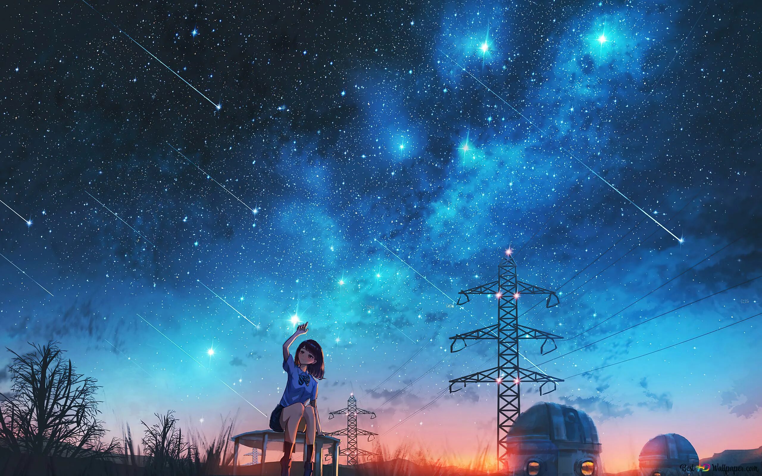 Звездное небо аниме. Ani sky. Лиза эванс падали звезды. Песня в небе ночном падали звезды. Звездное небо из фильма титаник.