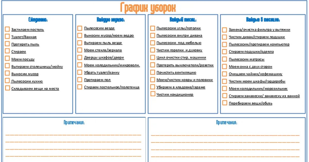 Виды домашнего дела. График уборки дома. Ежедневный план уборки. График уборки по дому. График уборки для детей.