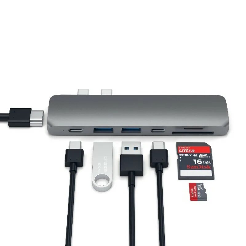 Usb c для macbook. Адаптер Satechi Aluminum Type-c. Переходник Satechi Aluminum Type-c. Satechi Aluminum Pro Hub для MACBOOK Pro. Satechi Aluminum Type-c Pro Hub Adapter.