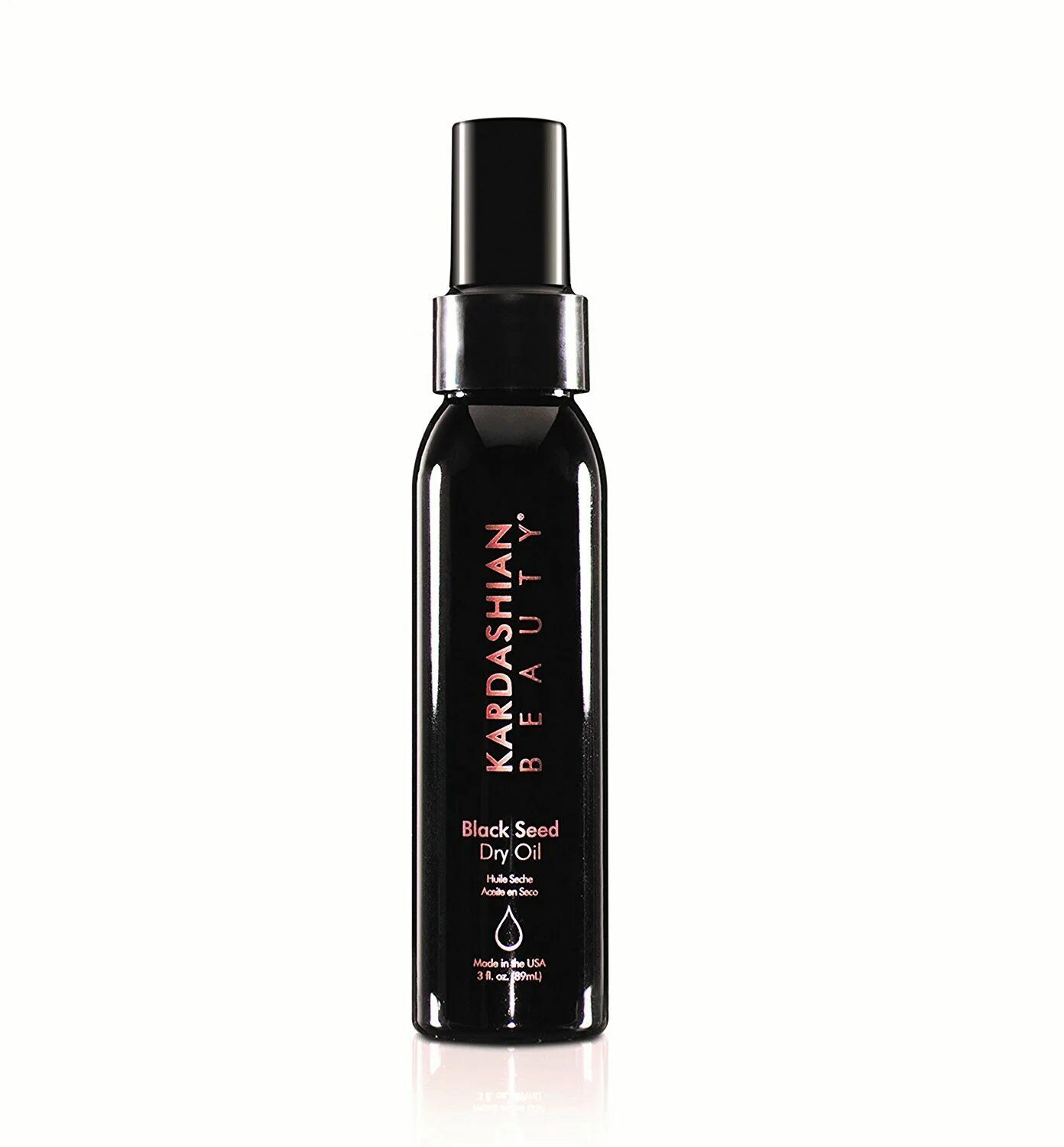 Масло черное через. Масло черного тмина Black Seed Oil для волос. Chi Kardashian Beauty сухое масло для волос. Chi Kardashian Beauty масло-эликсир с экстрактом семян черного тмина для волос. Средство для волос в черном флаконе.