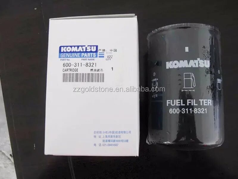 фильтр топливный двс 600-311-8222 komatsu.