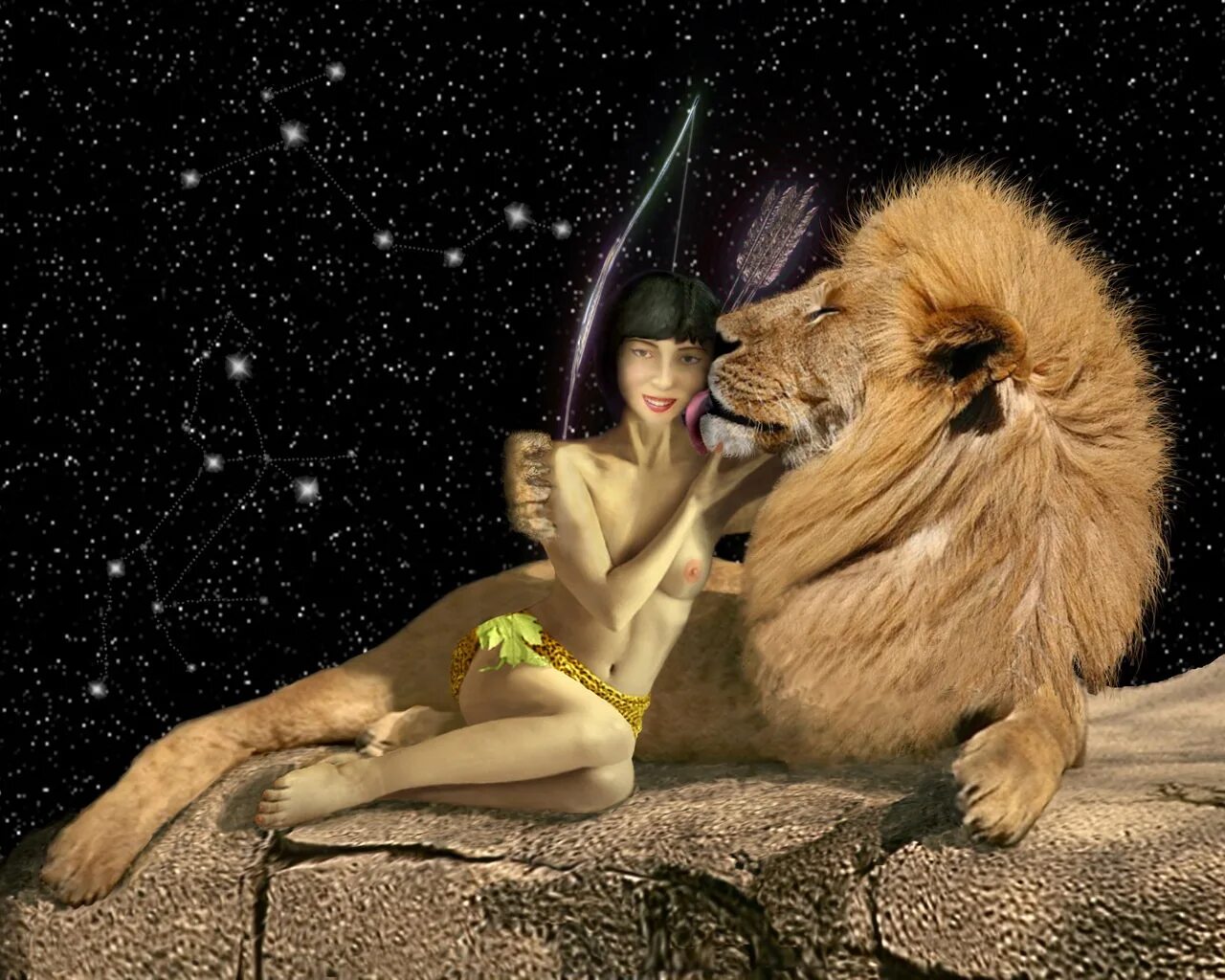 Лев и Стрелец. Фотосессия со львом. Девушка и Лев. Красивая девушка со львом.