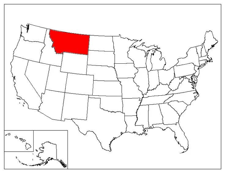 Монтана штат границы. Штат Монтана на карте США. Штат Монтана расположение. Карта Монтаны США. Штат монтана на карте