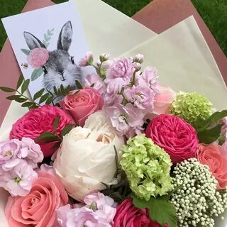 Букет цветов семье