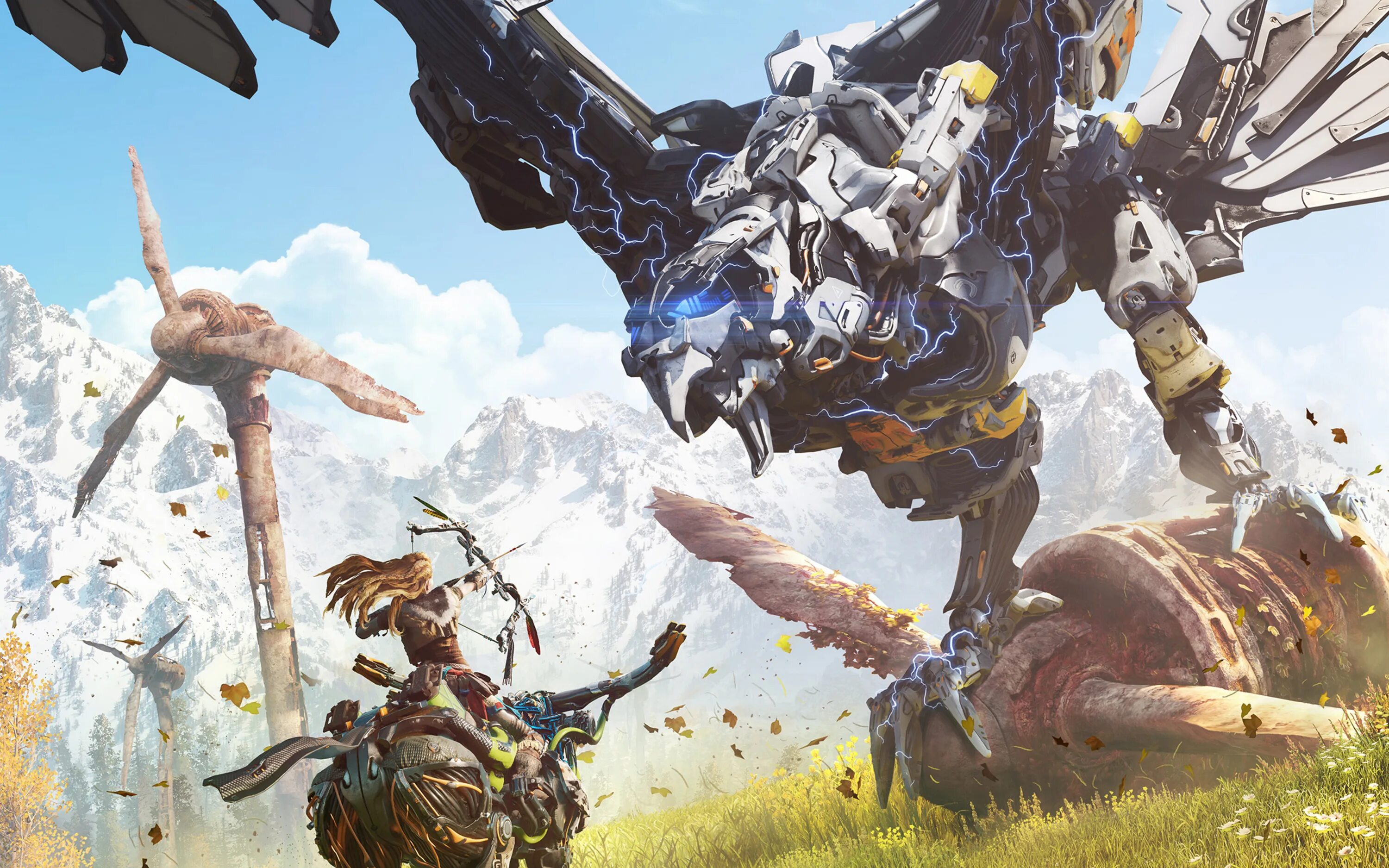 Horizon epic games. Игра Horizon Zero Dawn. Харайзон Зира Дон. Хорайзон 2.