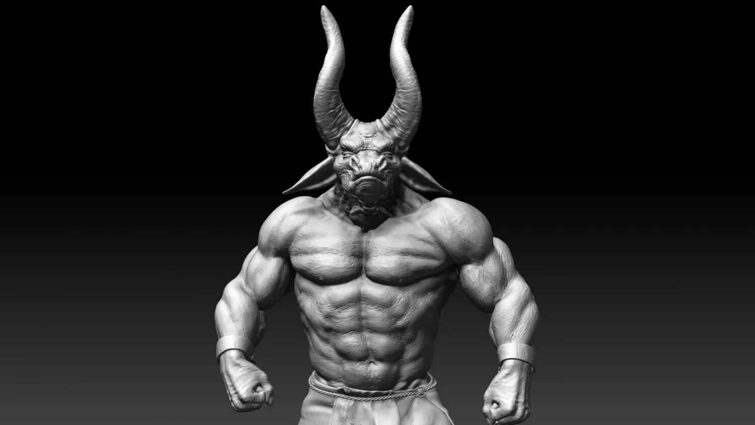 Минотавр 3д. Минотавр zbrush. минотавр 3д модель. минотавр 3d модель. минотавр на рабочий стол.
