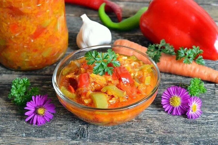Салат из перца пальчики оближешь