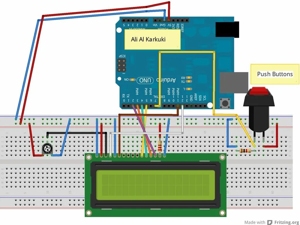 Lcd кнопки
