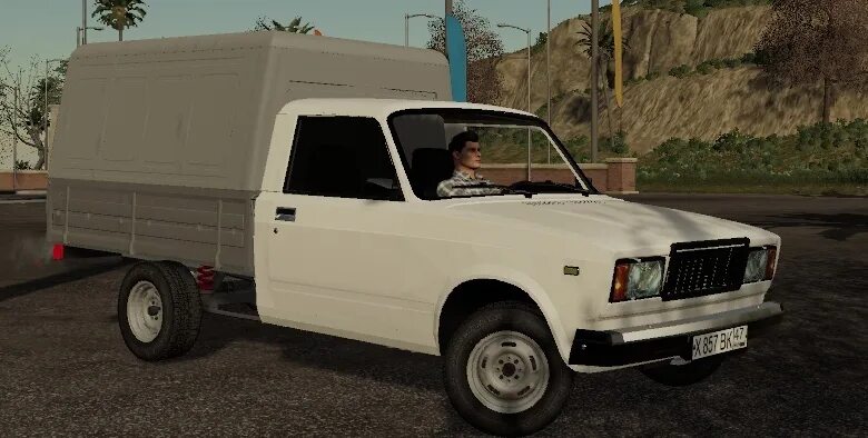 Pickup мод на ваз. Нива пикап spin tires. Ваз 2329. 9. Нива пикап для фс 19.