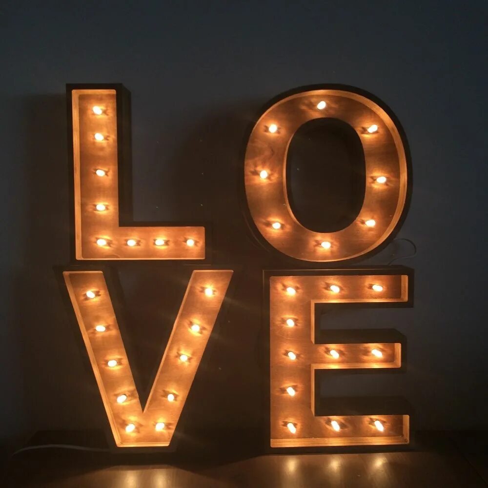 Light letters