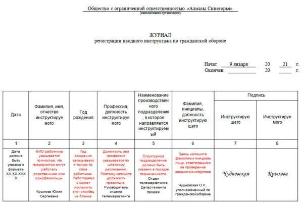 Журнал учета журналов в организации образец. Журнал вводного инструктажа по охране труда. Форма журнала вводного инструктажа по охране труда 2021. Заполненный журнал вводного инструктажа. Образец заполнения журнала инструктажа по пожарной безопасности.