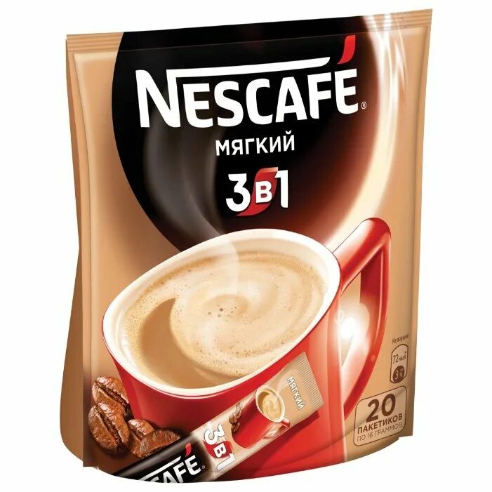 Купить nescafe растворимый кофе. Кофе 3 в 1 Нескафе. Кофе Нескафе три в 1. Нескафе мягкий 3в1 20*20. Nescafe 3v1 myagkiy.