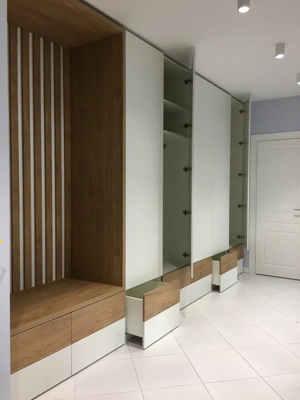 HOME Crazy Metal Stainless steel integrated wall panel Cupboard design, House in