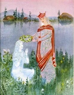 Снегурочка островского рисунок